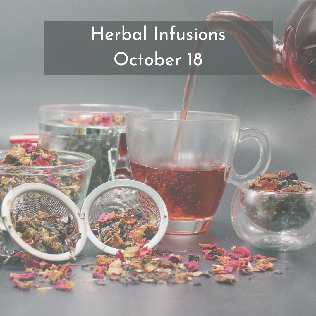 October Tea Ceremony | The Art of Herbal Infusions | Delicate & Deep