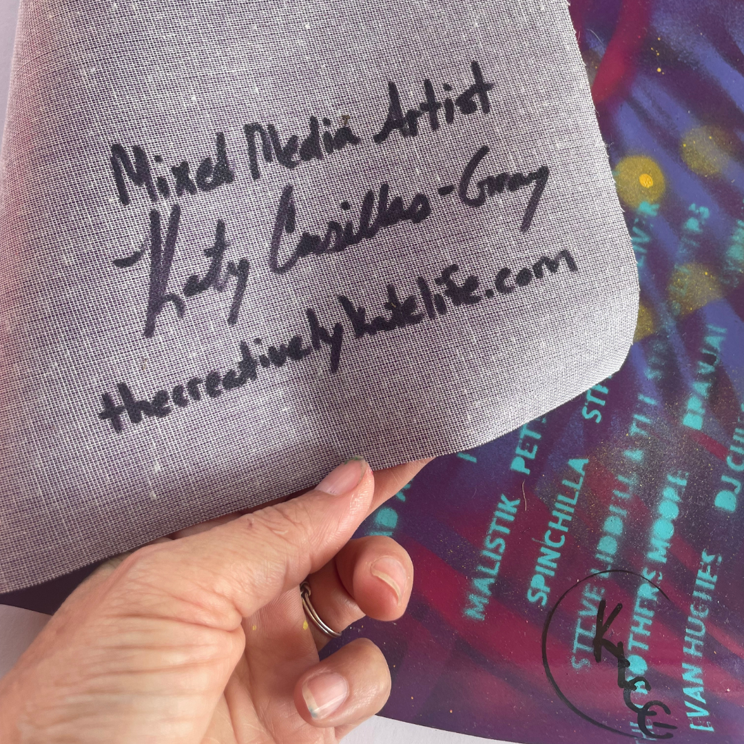 Neon Prairie Music Festival Hand Painted Posters 2025, 22"x16" Vinyl Limited Edition
