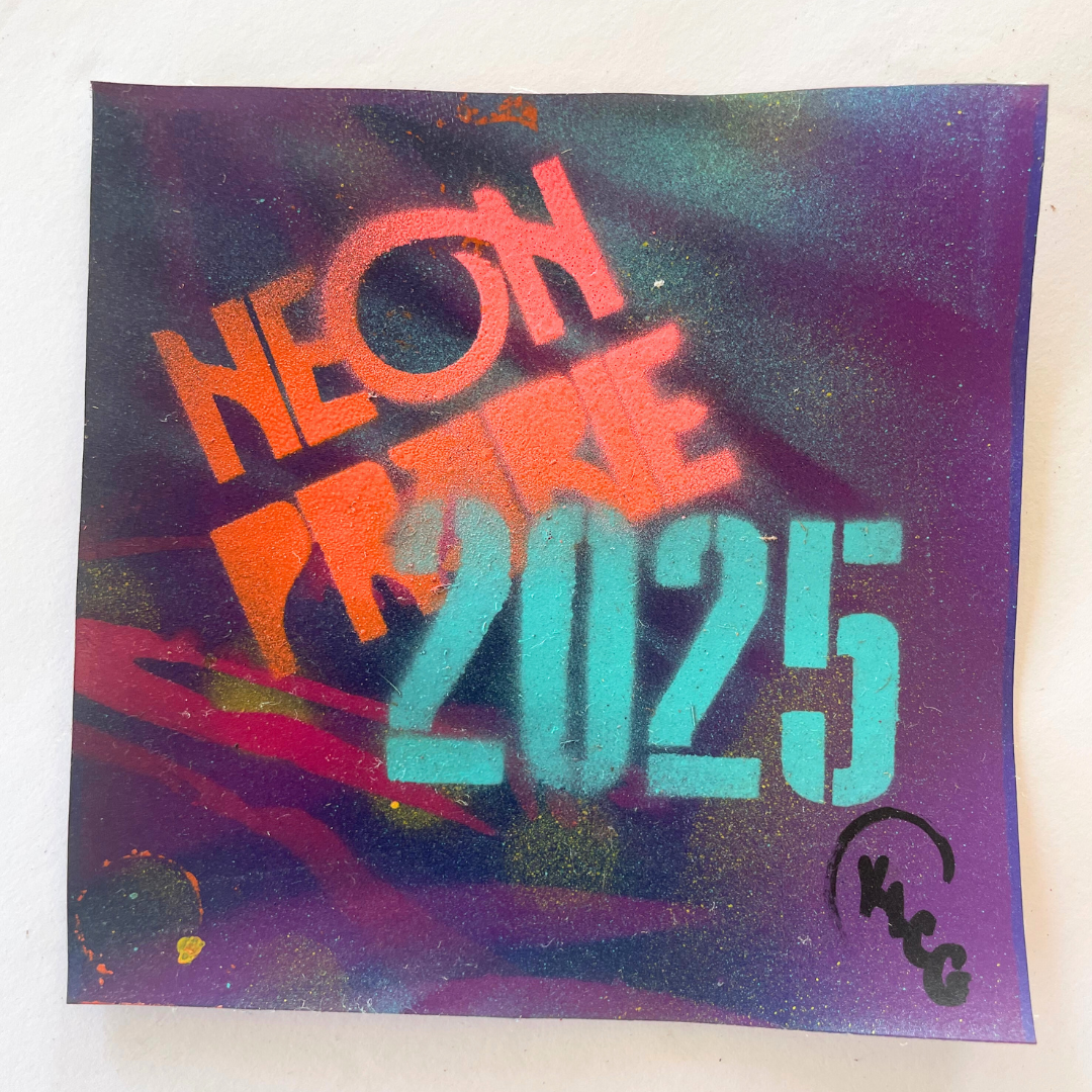 Neon Prairie Mini Artwork 2025