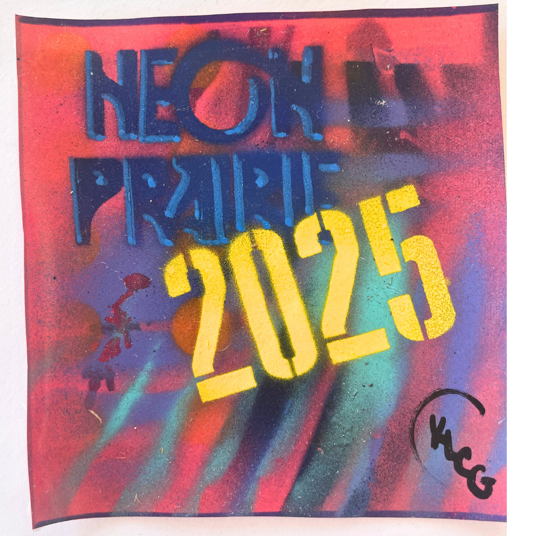 Neon Prairie Mini Artwork 2025