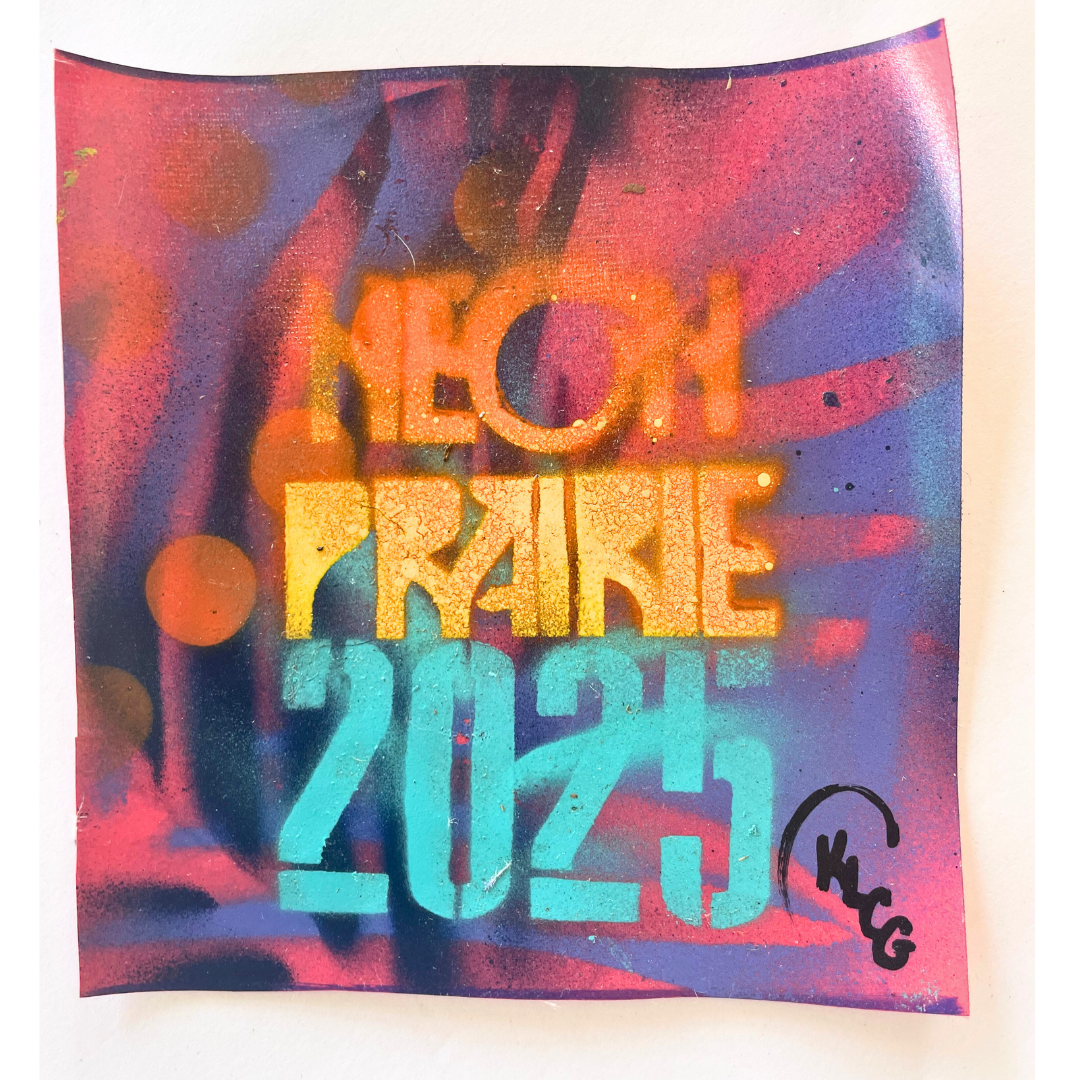 Neon Prairie Mini Artwork 2025