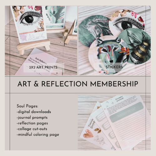 Community Collage Day: For Art & Reflection Members Only, March 7