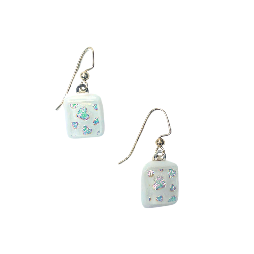 Handmade Fused Glass Earrings – Lightweight, Colorful, and One-of-a-Kind