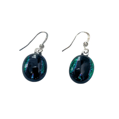 Handmade Fused Glass Earrings – Lightweight, Colorful, and One-of-a-Kind