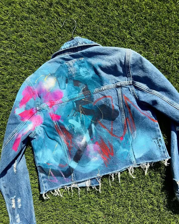 Gina's Custom Made Denim Jacket