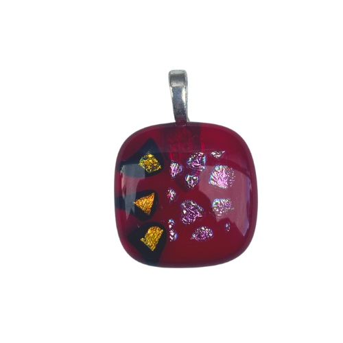 Handmade Fused Glass Pendants – One-of-a-Kind Wearable Art