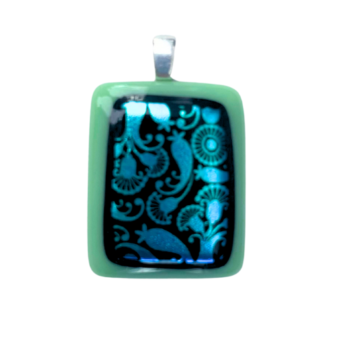 Handmade Fused Glass Pendants – One-of-a-Kind Wearable Art