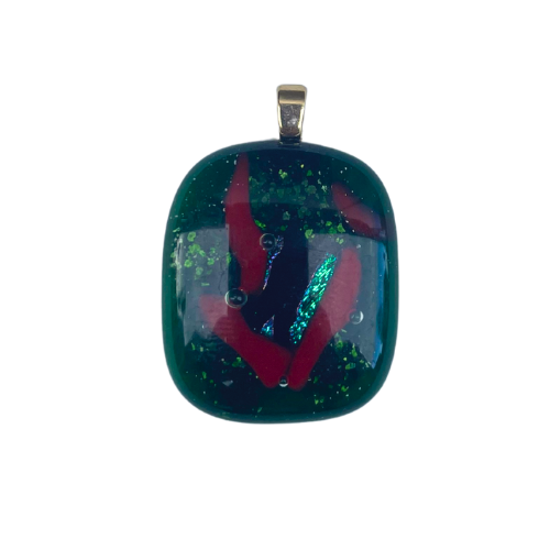 Handmade Fused Glass Pendants – One-of-a-Kind Wearable Art