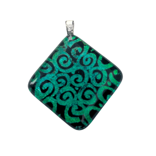 Handmade Fused Glass Pendants – One-of-a-Kind Wearable Art