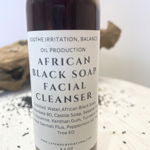 African Black Soap Face Cleanser