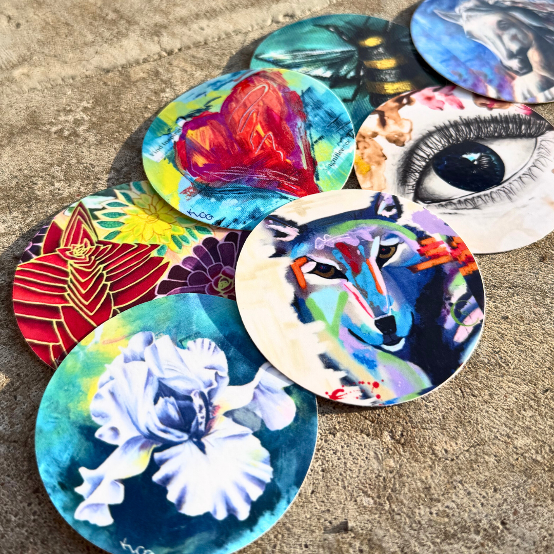Eye | Artist-Designed Vinyl 2.5" Sticker