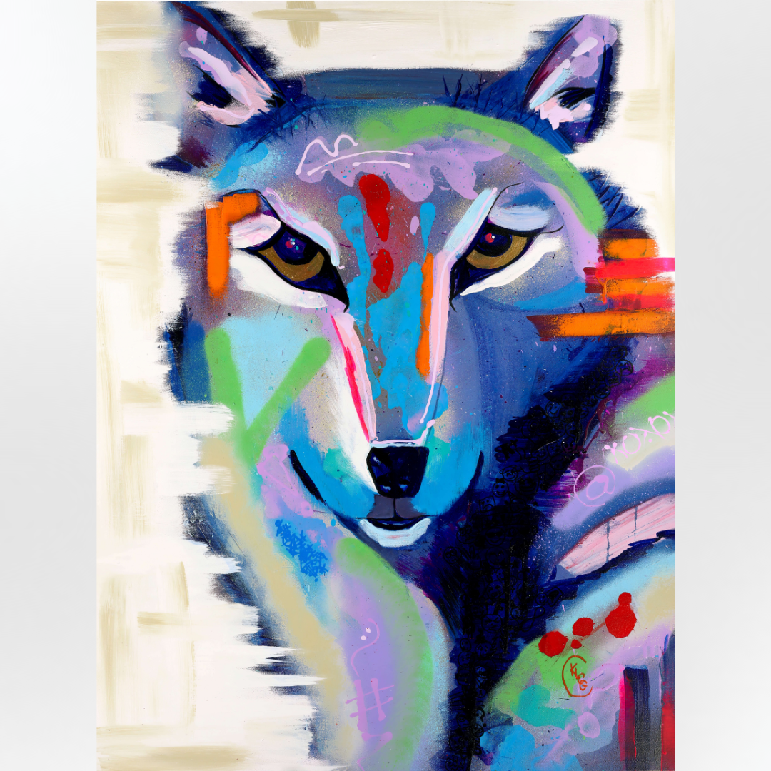 “Symbols” – Original Painting by Katy Casillas-Gray