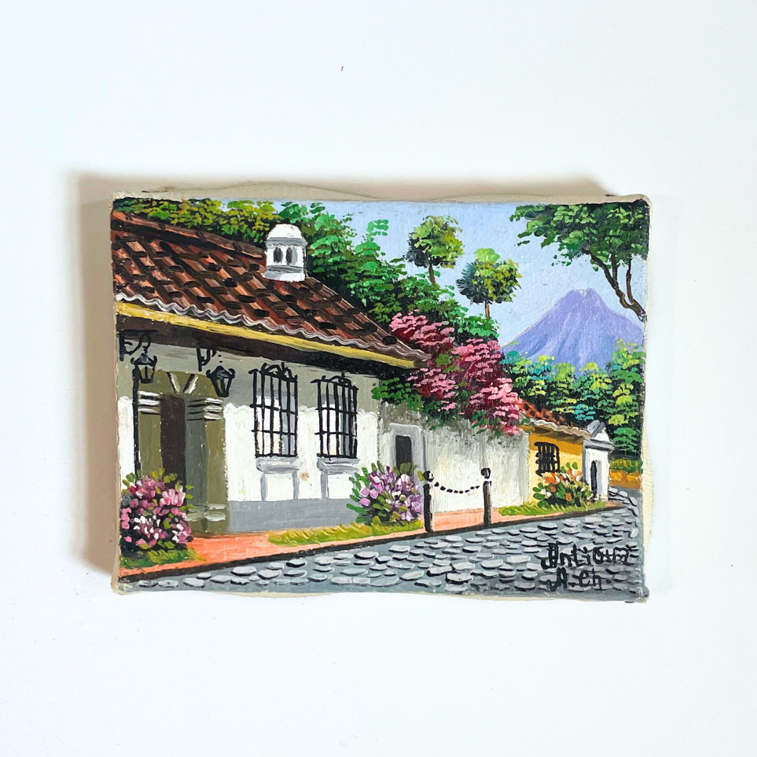 A Beautiful View: Original Guatemala Painting