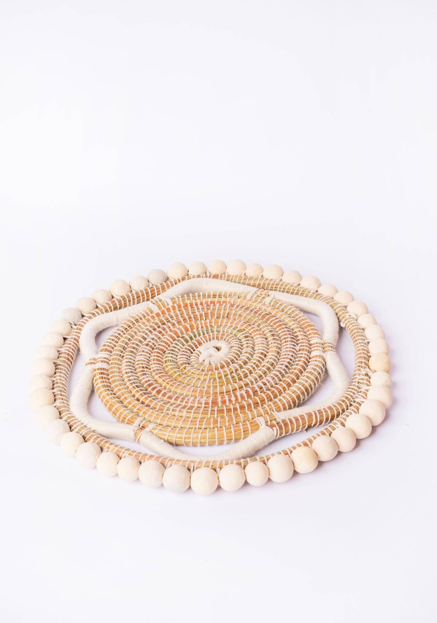 Beaded Trivet | Sand