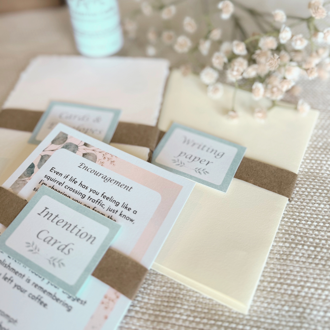 Good Vibes Snail Mail Kit | Creative Wellness Card Making Kit