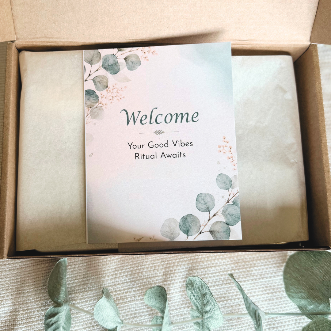 Good Vibes Snail Mail Kit | Creative Wellness Card Making Kit
