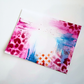 Good Vibes Snail Mail “Bosom Buddy Pack” featuring four handpainted friendship cards with playful, heartfelt quotes, wrapped with a glitter band and heart sticker, designed for meaningful handwritten notes and creative connection.
