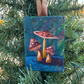 Shroom Love-Ornaments-Mini Paintings-Brown Mushroom Edition