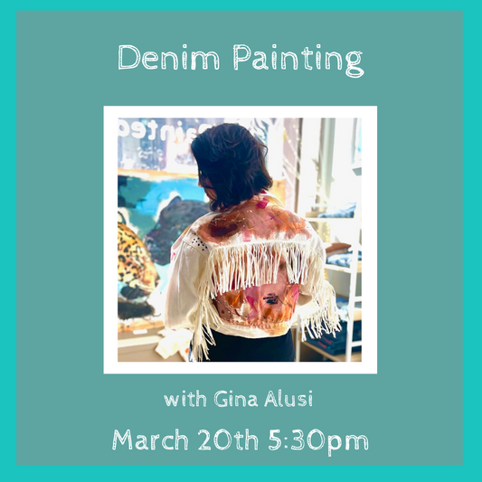 Denim Painting with Gina Alusi