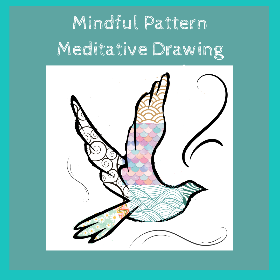 Mindful Pattern Meditative Drawing – The Painted Moth