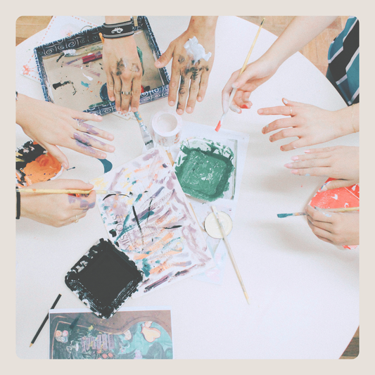 Collaborative Team Painting with Two Options