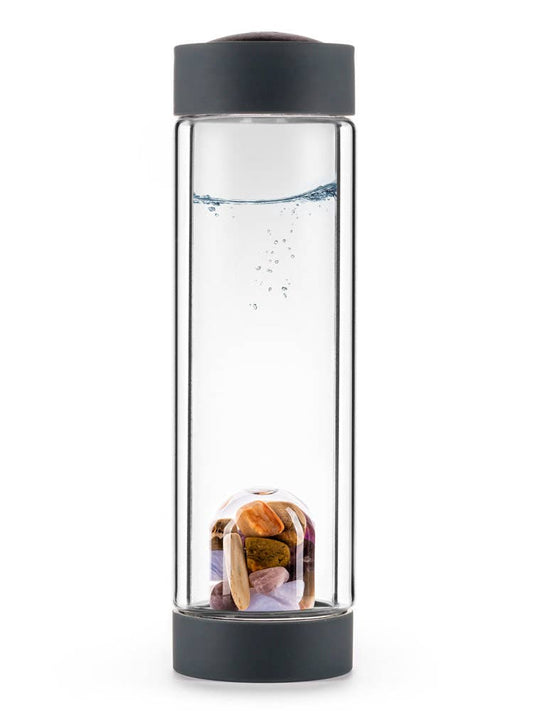 ViA HEAT 5 ELEMENTS | Insulated Crystal Tea Bottle