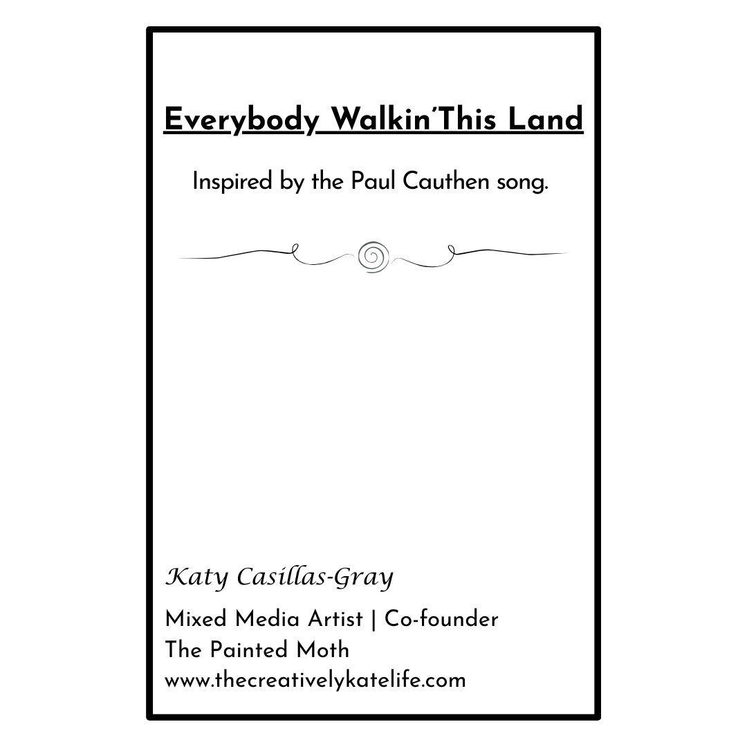 Everybody Walkin' This Land, Collectible Mini Print | Unity & Diversity Art