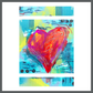 Love Letter To Self, Collectible Mini Print | Colorful Self-Love Artwork