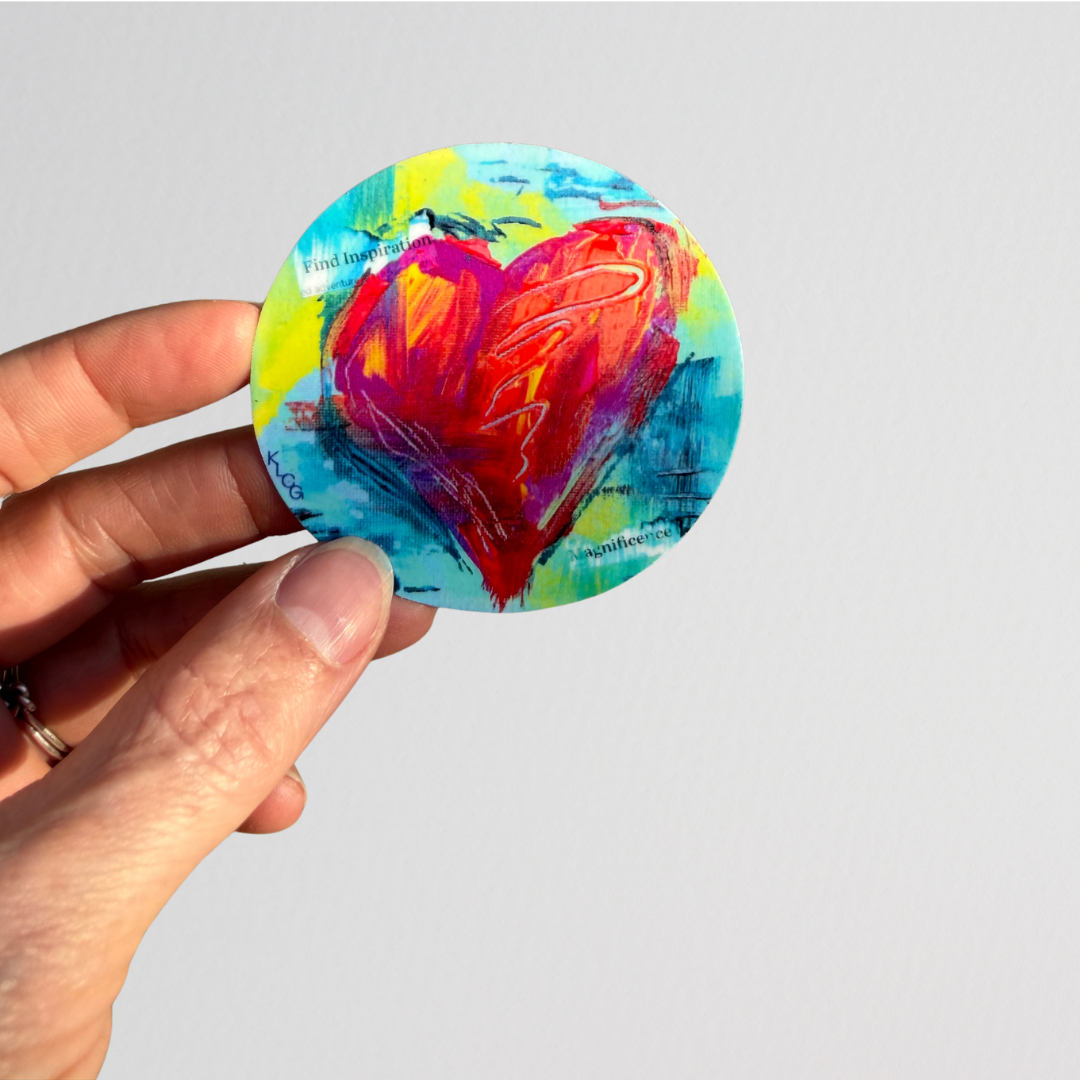 Heart | Artist-Designed Vinyl 2.5" Sticker