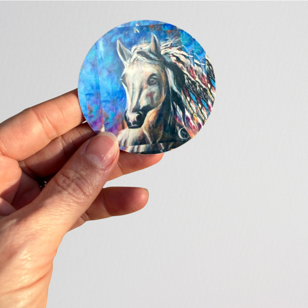 Horse | Artist-Designed Vinyl 2.5" Sticker