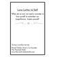 Love Letter To Self, Collectible Mini Print | Colorful Self-Love Artwork
