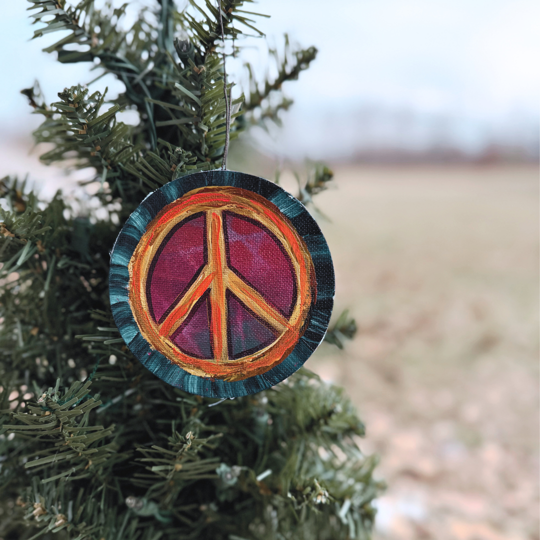 Peace Tokens-Mini Paintings-Ornament-Handpainted