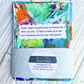 Good Vibes Snail Mail- Set of 4 Handpainted Cards with Envelopes, F
