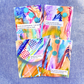 Good Vibes Snail Mail- Set of 4 Handpainted Cards with Envelopes, G