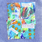 Good Vibes Snail Mail- Set of 4 Handpainted Cards with Envelopes, F