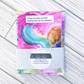 Good Vibes Snail Mail- Set of 4 Handpainted Cards with Envelopes, D