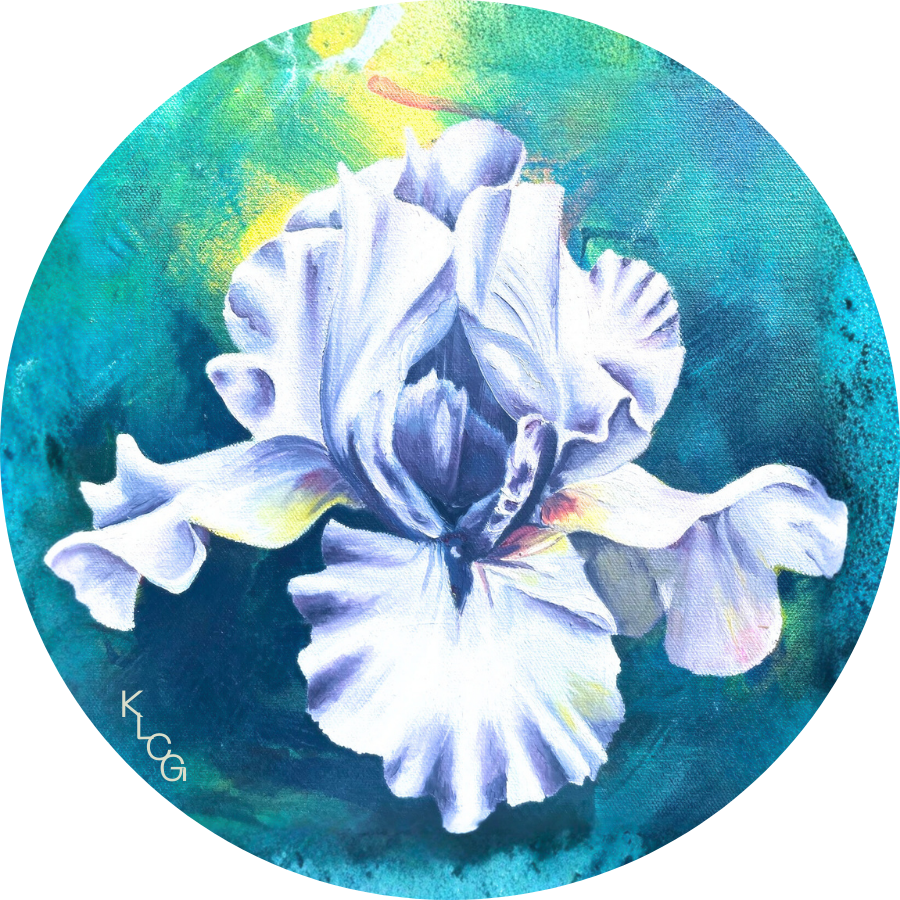 Iris | Artist-Designed Vinyl 2.5" Sticker