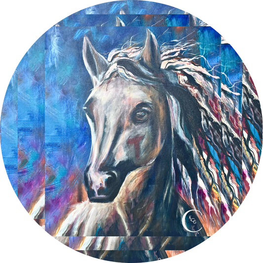 Horse | Artist-Designed Vinyl 2.5" Sticker