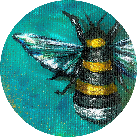 It's a Bee | Artist-Designed Vinyl 2.5" Sticker