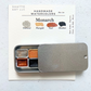 Monarch Mini Watercolor Palette – Handmade by Shatto Art LLC 4 Mini Pans | Inspired by Monarch Wings
