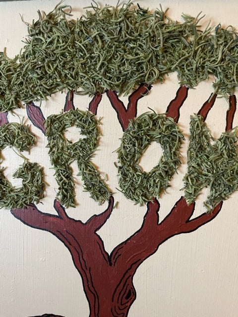 3D -Grow- Tree Art Wall Hanging