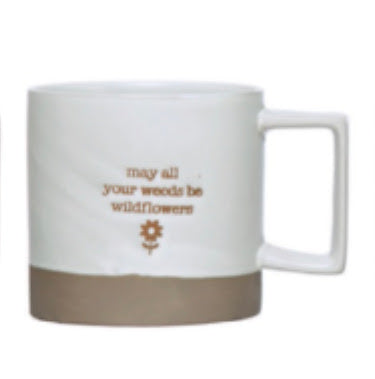 Garden Quotes Stoneware Mug Set