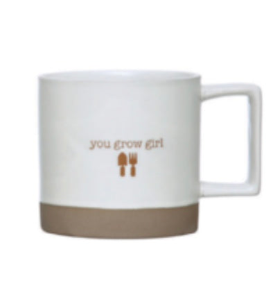 Garden Quotes Stoneware Mug Set