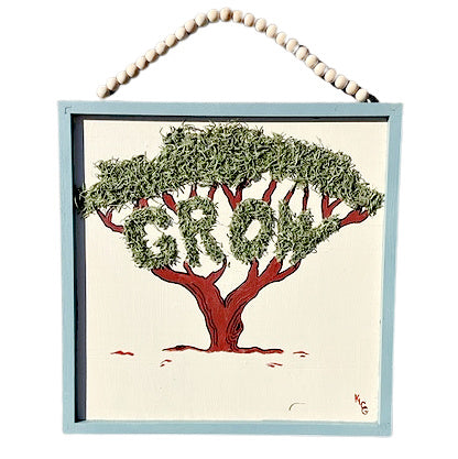 3D -Grow- Tree Art Wall Hanging