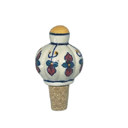 Hand-Painted Ceramic Wine Stopper